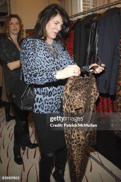 Cynthia Yorkin attends Dolce & Gabbana Luncheon and Fashion Presentation hosted by Jamie Tisch, Quinn Ezralow, Marion Laurie and Kelly Meyer at the...