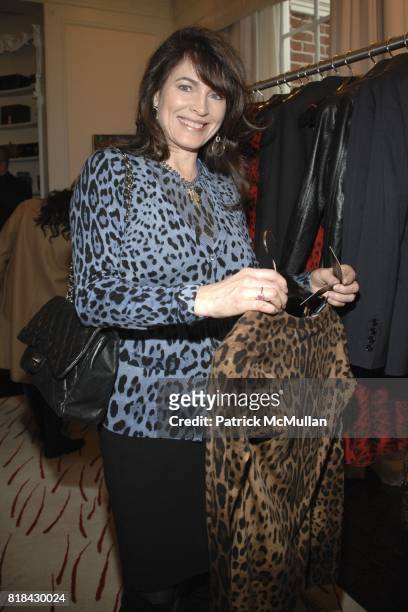 Cynthia Yorkin attends Dolce & Gabbana Luncheon and Fashion Presentation hosted by Jamie Tisch, Quinn Ezralow, Marion Laurie and Kelly Meyer at the...