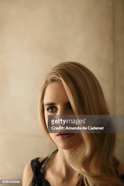 Actress Brit Marling is photographed for Violet Grey Magazine on January 13, 2014 in Los Angeles, California.