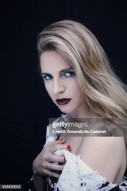 Actress Brit Marling is photographed for Violet Grey Magazine on January 13, 2014 in Los Angeles, California.