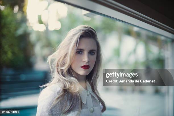 Actress Brit Marling is photographed for Violet Grey Magazine on January 13, 2014 in Los Angeles, California.