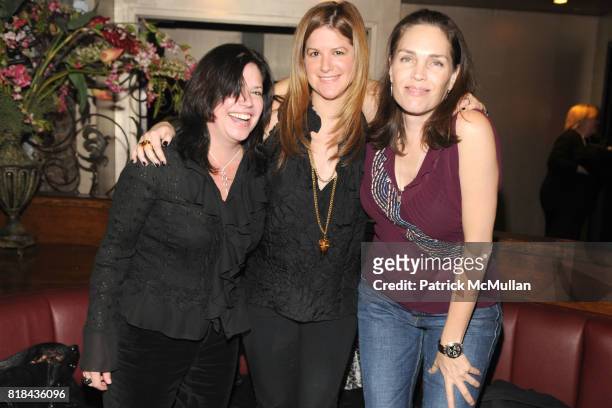 Sara Romero, Cassie Rosenthal and Janet Phelps attend NEW YORK JUNIOR LEAGUE Most Outstanding Volunteer Party for AMY PHELAN at Pink Elephant on...