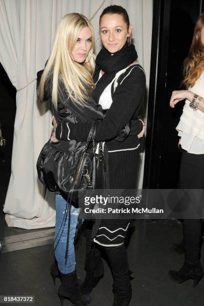 Tinsley Mortimer and Alexandra Osipow attend A Night to Benefit Haiti at Thompson LES on January 20, 2010 in New York City.