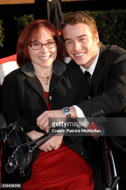 Actor Brando Eaton and mother attend 16th Annual Screen Actors Guild Awards - Arrivals at Shrine Auditorium on January 23, 2010 in Los Angeles,...