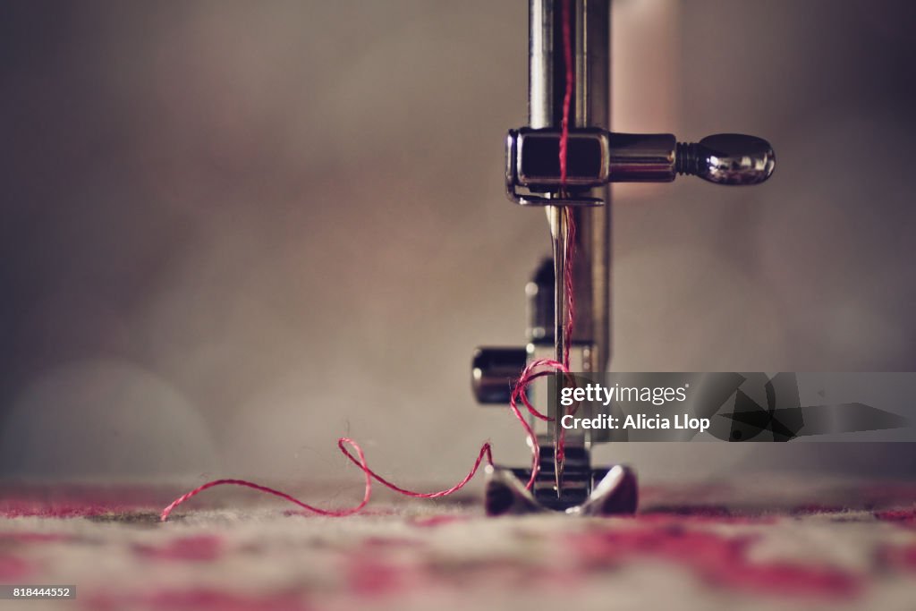 The sewing machine