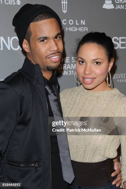 Josiah Bell and Jurnee Smollett attend 40th Anniversary Of ESSENCE Magazine at Sunset Tower Hotel on January 27, 2010 in Los Angeles, California.