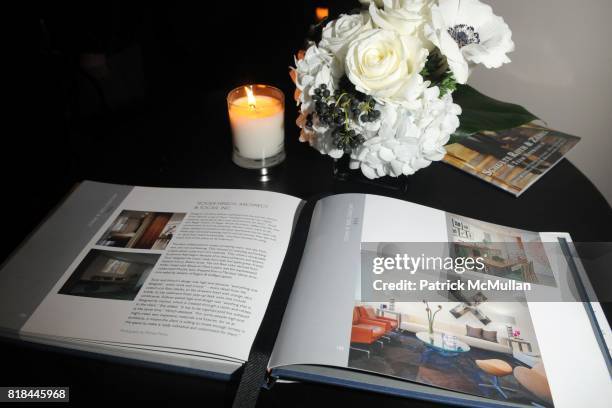Atmosphere at TOCAR Interior Design 10 Year Anniversary Celebration at Core Club on January 28, 2010 in New York City.