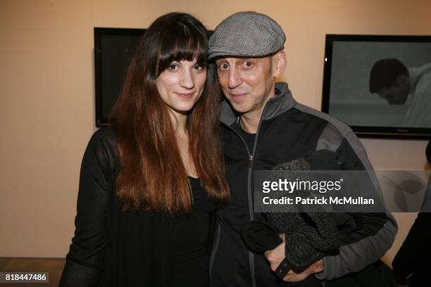 Amanda LaCour and David Pullman attend ERWIN OLAF Opening Reception at Hasted Hunt Kraeutler on January 28, 2010 in New York.