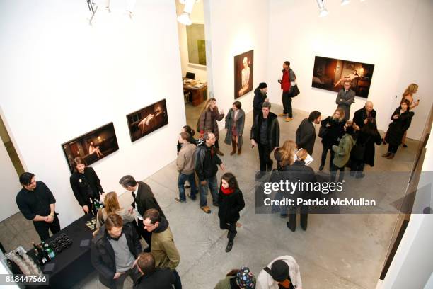 Atmosphere at ERWIN OLAF Opening Reception at Hasted Hunt Kraeutler on January 28, 2010 in New York.