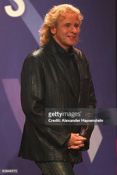 Presenter Thomas Gottschalk attends the Bavarian Sport Award 2008 at the International Congress Center Munich on July 7, 2008 in Munich, Germany.