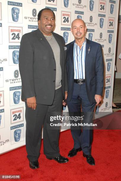 Leslie David Baker and guest attend 2010 BAFTA LA Awards Season Tea Party at Beverly Hills Hotel on January 16, 2010 in Beverly Hills, California.