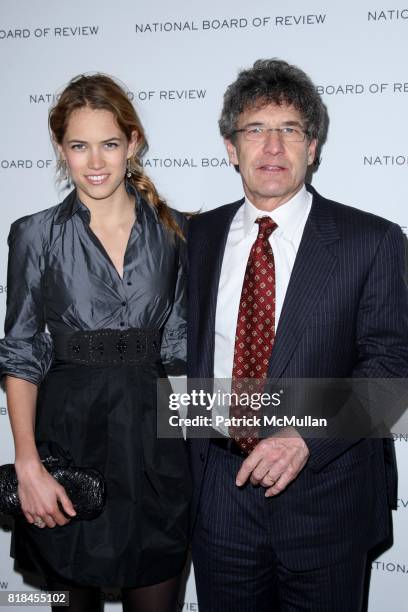 Cody Horn and Alan Horn attend THE NATIONAL BOARD OF REVIEW OF MOTION PICTURES AWARDS GALA at Cipriani 42nd St. On January 12, 2010 in New York City.