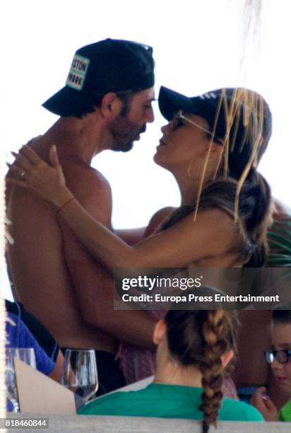Eva Longoria and her husband Pepe Baston have been on July 18, 2017 in Marbella, Spain.