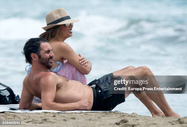 Eva Longoria and her husband Pepe Baston have been on July 18, 2017 in Marbella, Spain.