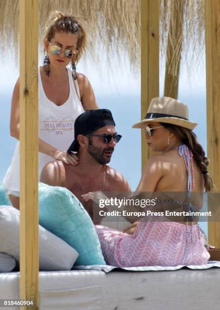 Eva Longoria and her husband Pepe Baston have been on July 18, 2017 in Marbella, Spain.