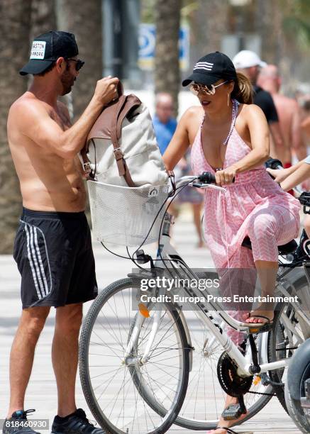 Eva Longoria and her husband Pepe Baston have been on July 18, 2017 in Marbella, Spain.
