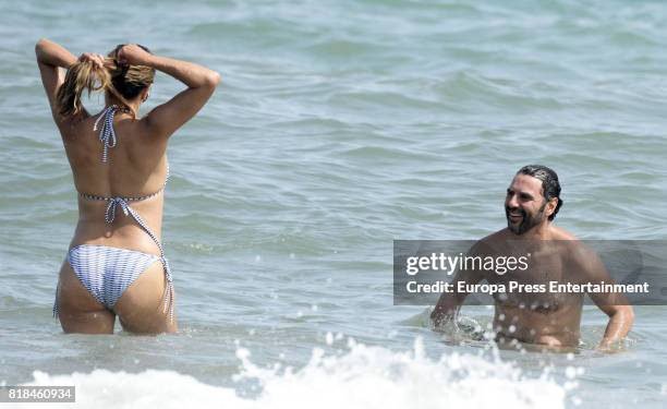 Eva Longoria and her husband Pepe Baston have been on July 18, 2017 in Marbella, Spain.
