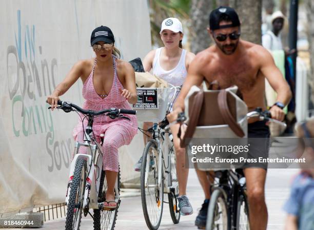 Eva Longoria and her husband Pepe Baston have been on July 18, 2017 in Marbella, Spain.