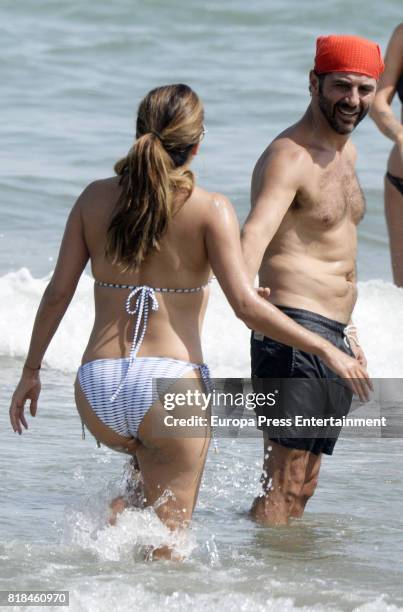 Eva Longoria and her husband Pepe Baston have been on July 18, 2017 in Marbella, Spain.