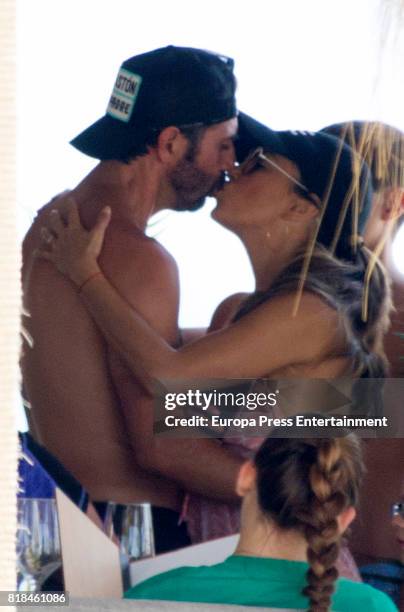 Eva Longoria and her husband Pepe Baston have been on July 18, 2017 in Marbella, Spain.