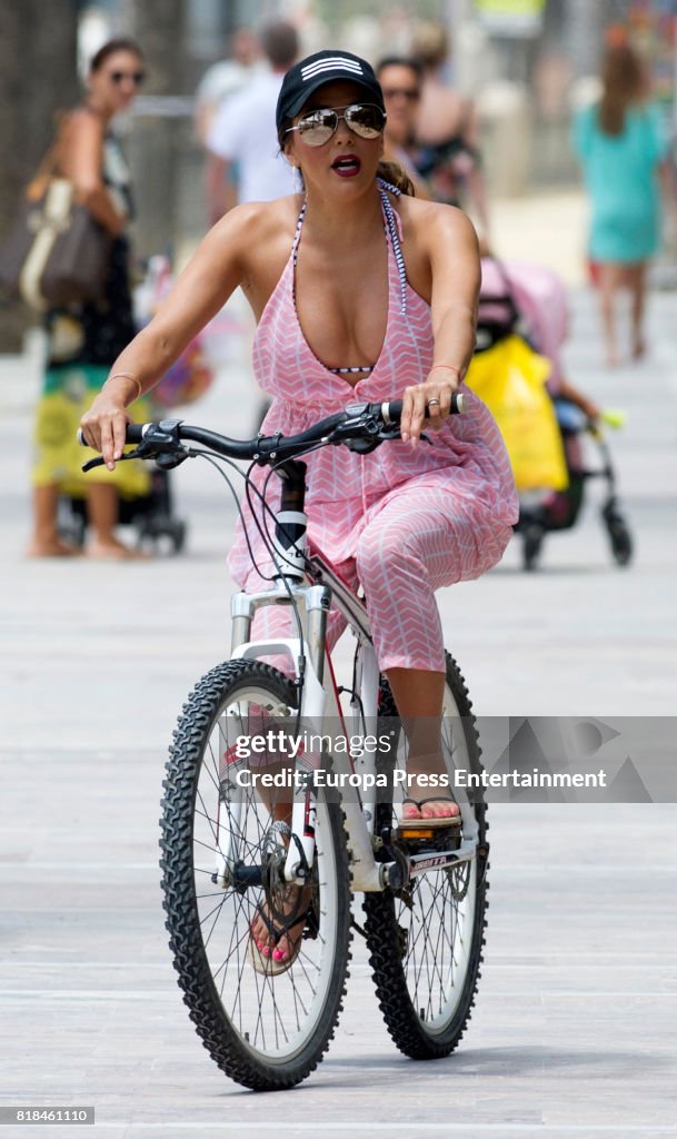 Eva Longoria Sighting In Marbella - July 18, 2017