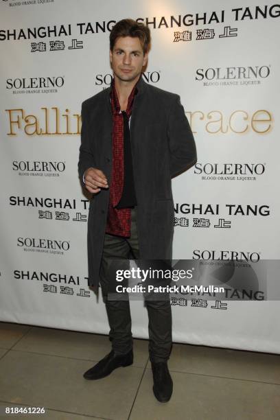 Gale Harold attends Shanghai Tang and Solerno's Premiere of Fay Ann Lee's "Falling For Grace" at Asia Society on January 26, 2010 in New York City.