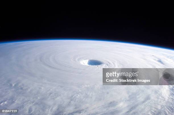 typhoon nabi - eye of the storm stock pictures, royalty-free photos & images