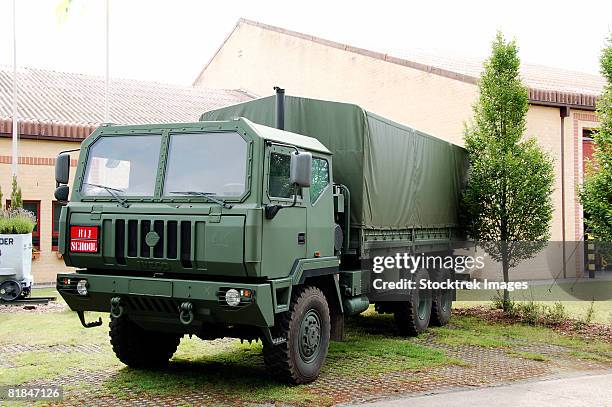 the iveco m250 8 ton truck used by the belgian army. - 6x6 stock pictures, royalty-free photos & images