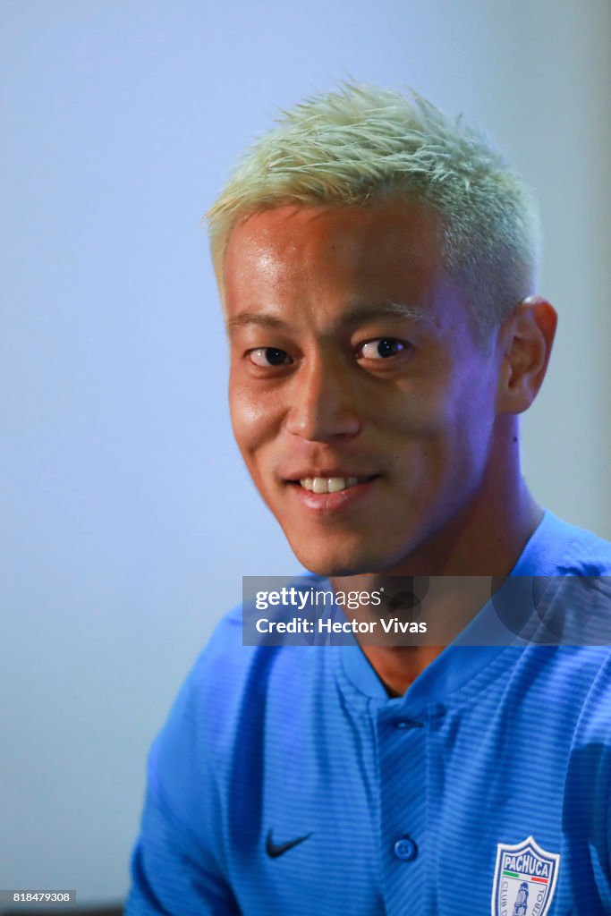 Pachuca Unveils Keisuke Honda