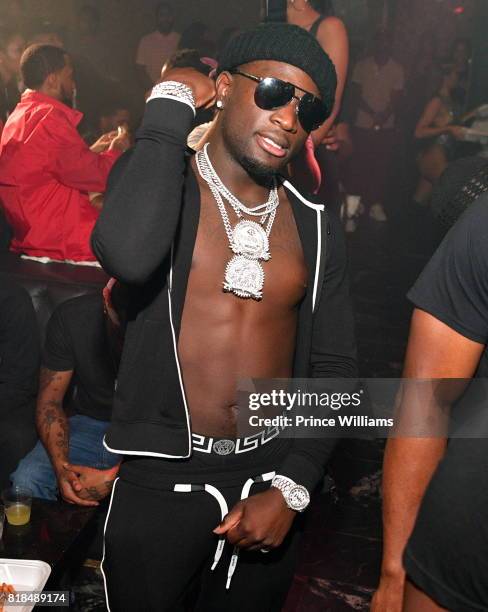 Rapper Ralo attends The Travis Scott after Party at Medusa Lounge on July 18, 2017 in Atlanta, Georgia.