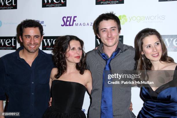 John Lloyd Young, Sasha Eden, Alex Frost, Victoria Pettibone attend WET Presents - LOVE - A Benefit to Support WET's 10th Season at The Angel...