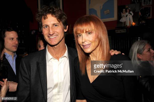 Dr. Mark Warfel, Tina Louise attend INTERVIEW celebrates Patrick McMullan's 20th Anniversary at Elaine's on February 10, 2009 in New York City.