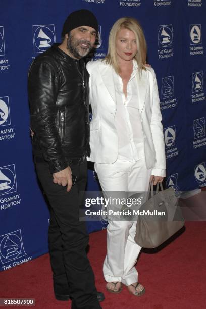 Daniel Lanois, Peta Wilson attend "Music In Focus": Grammy Foundation's 11th Annual Music Preservation Event at Wilshire Ebell Theatre on February...