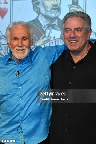 Recording artist Kenny Rogers announces All In For The Gambler: Kenny Rogers' Farewell Concert Celebration at WME on July 18, 2017 in Nashville,...