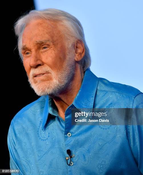 Recording artist Kenny Rogers announces All In For The Gambler: Kenny Rogers' Farewell Concert Celebration at WME on July 18, 2017 in Nashville,...
