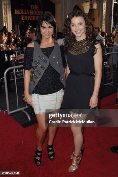 Lauren Gottlieb and Kathryn McCormick attend World Premiere of STEP UP 3D at El Capitan Theatre on August 2, 2010 in Hollywood, CA.