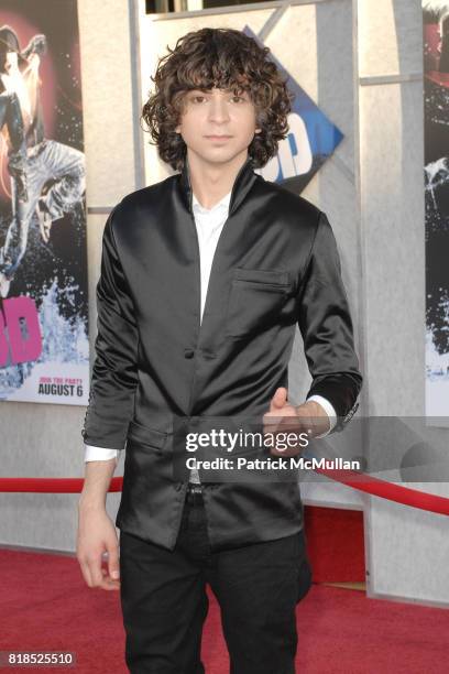 Adam G. Sevani attends World Premiere of STEP UP 3D at El Capitan Theatre on August 2, 2010 in Hollywood, CA.