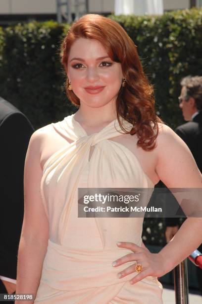 Jennifer Stone attends 62nd Primetime Creative Arts Emmy Awards at Nokia Theatre LA Live on August 21, 2010 in Los Angeles, CA.