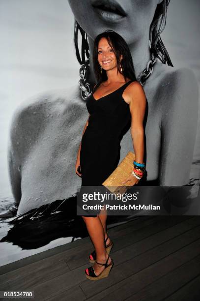 Emma Snowdon-Jones attends Sunset Over the Hudson DAVID YURMAN Annual Rooftop Party at the David Yurman Rooftop on August 5, 2010 in New York City..