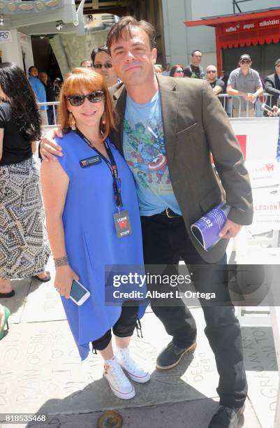 Producer Tom DeSanto at Stan Lee Hand And Footprint Ceremony held at TCL Chinese Theatre IMAX on July 18, 2017 in Hollywood, California.