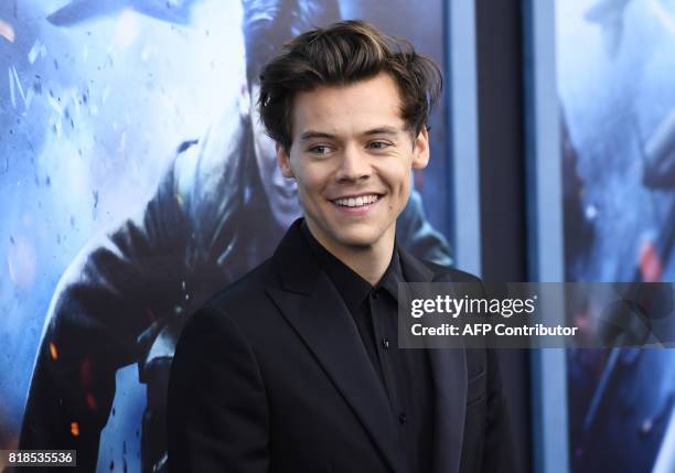 Singer/actor Harry Styles attends the Warner Bros. Pictures 'DUNKIRK' US premiere at AMC Loews Lincoln Square on July 18, 2017 in New York City. /...