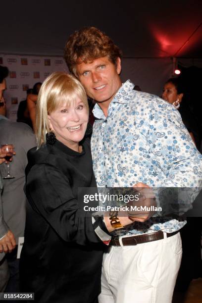 Marlyne Sexton and Anthony Shriver attend Third Annual Best Buddies Hamptons Gala at Private Residence on August 21, 2010 in Bridgehampton, NY.