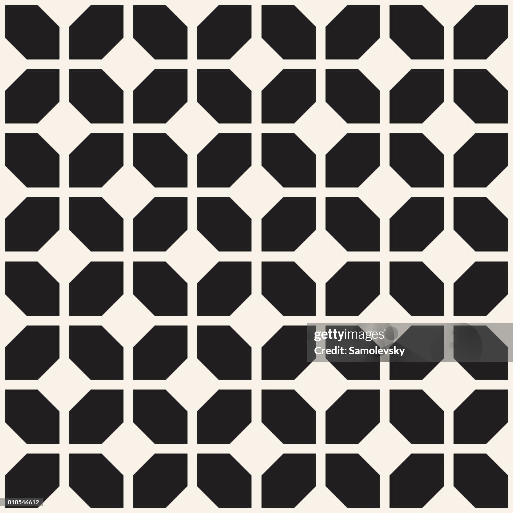 Simple Blac Patterns Simple Black And White Geometric Pattern