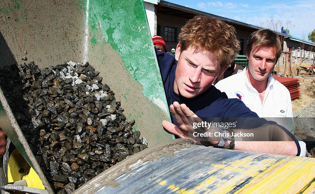 Prince Harry Visits Lesotho - Charity Visit Day 1