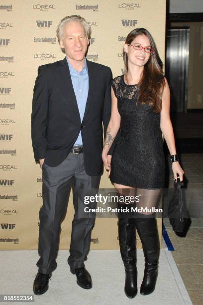 Bill Maher and Cara Santa Maria attend The 2010 Entertainment Weekly and Women In Film Pre-Emmy Party Sponsored by L'Oreal Paris at The Sunset...