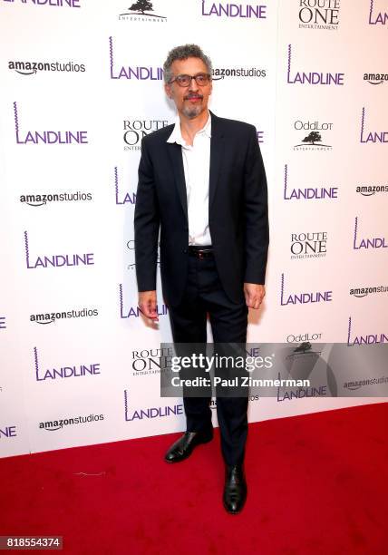 John Turturro attends "Landline" New York Premiere at The Metrograph on July 18, 2017 in New York City.