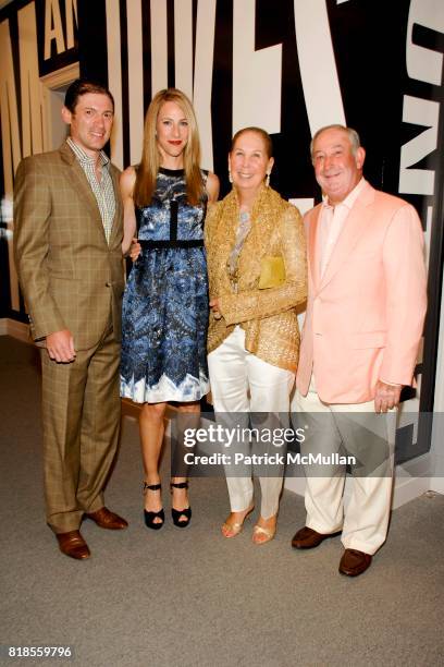 Glenn Fuhrman, Amanda Fuhrman, Pamela Pantzer and Edward Pantzer attend GUILD HALL SUMMER GALA, CELEBRATING THE OPENING OF THE BARBARA KRUGER...