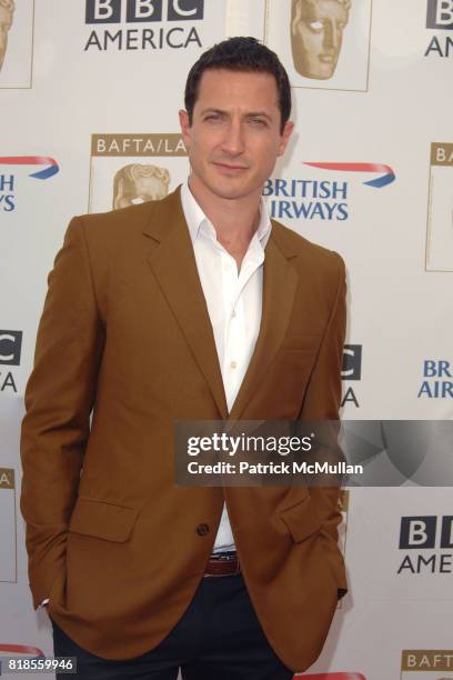 Sasha Roiz attends The British Academy of Film Television Arts Los Angeles 9th Annual Tea Party at Hyatt Regency Century Plaza on August 28, 2010 in...