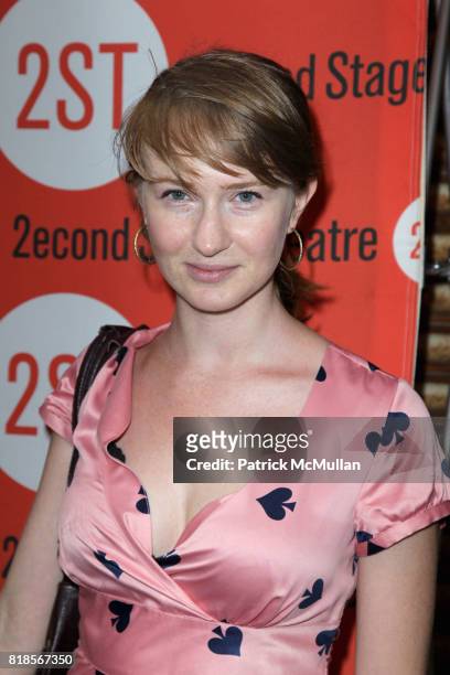 Halley Feiffer attend The Off-Broadway Opening of SECOND STAGE THEATRE'S: TRUST at Second Stage Theatre on August 12th, 2010 in New York City.