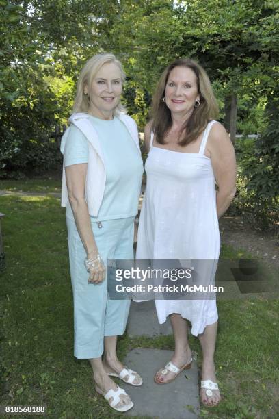 Cornelia Bregman and Lise Wabiszewski attend Anne Hearst McInerney and Jay McInerney Host A Party For TAYLOR PLIMPTON and His New Book "NOTES FROM...